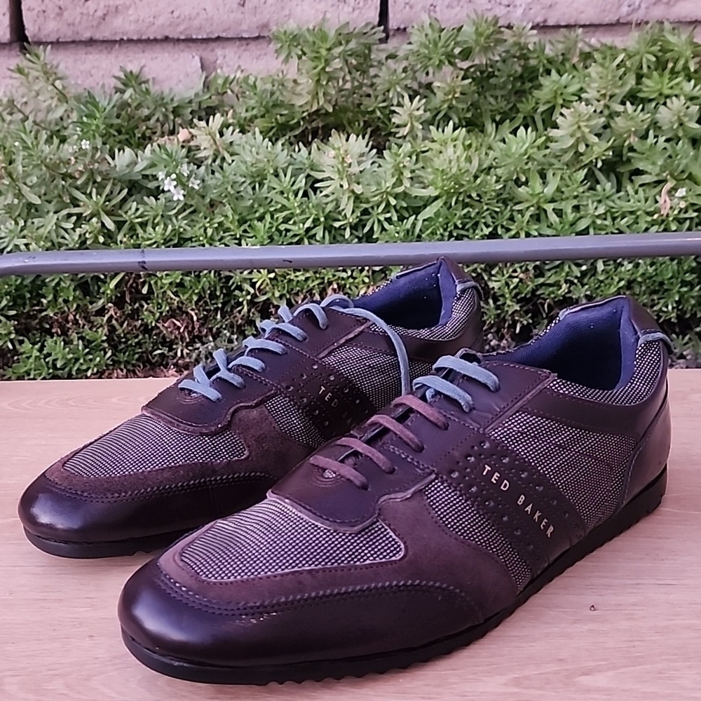 Ted Baker London Men Stoake Leather Sneaker Size 11